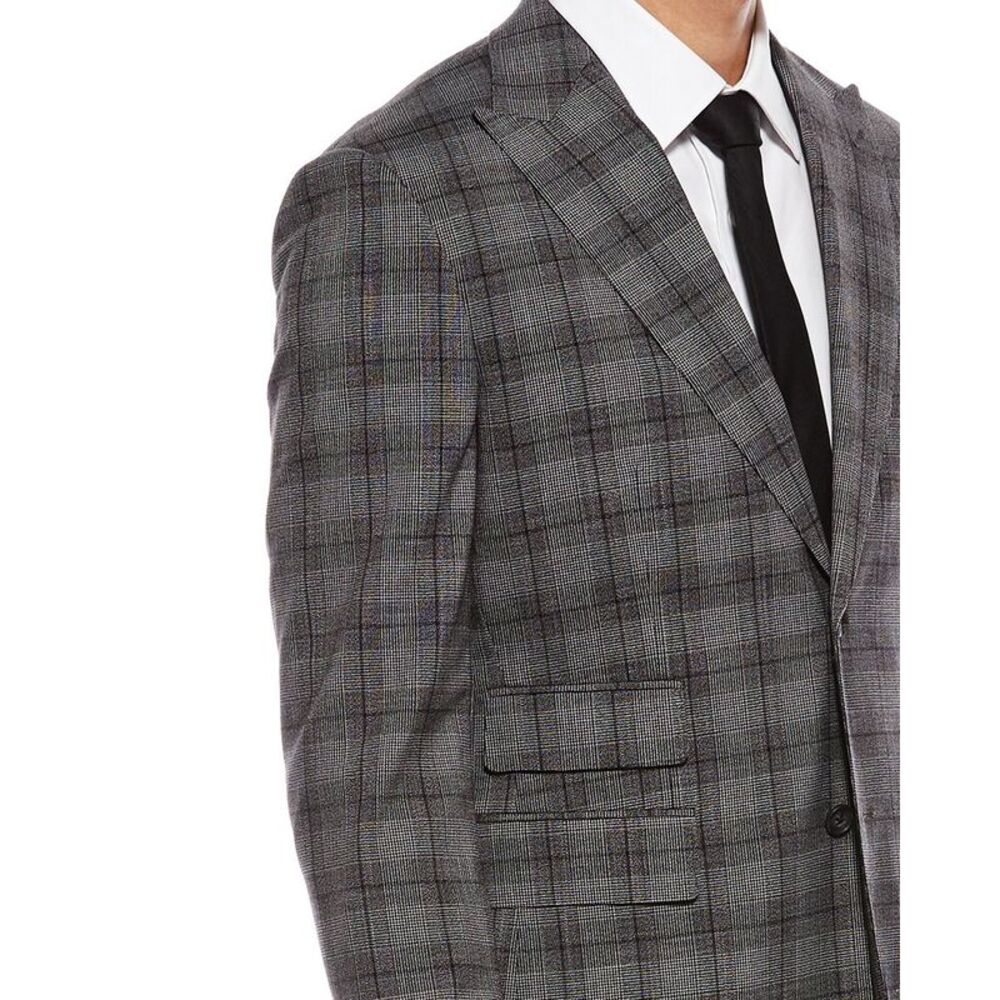 English Laundry Mens  2Pc Suit, Grey - Picture 4 of 6